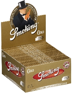 Smoking Slim Gold Papers 50pces