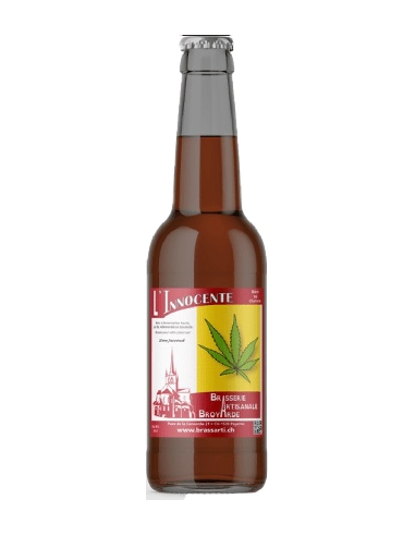 Bière Artisanale au chanvre "L'innocente" 33cl