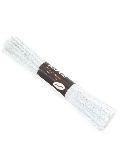 Cure Pipe Black Leaf 15cm Blanc