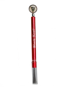 Pinceau en Acier Black Leaf 108mm Rouge