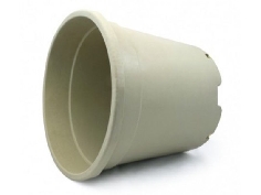 Pot Rond Blanc 17L