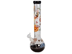 Bong Black Leaf Black Space Ship Flask 41cm
