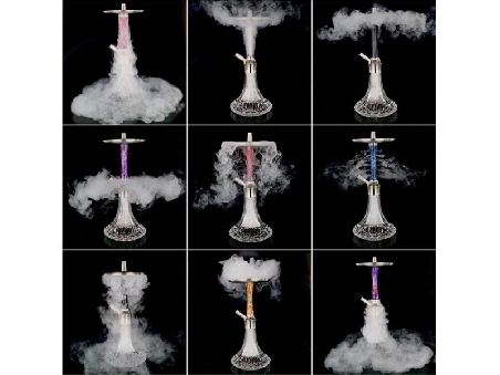 Aladin Shisha Ruby Red 2 Pattern 36cm