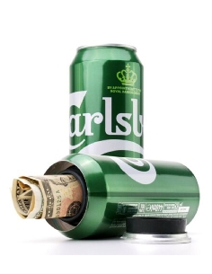 Bière Calrsberg avec double fond