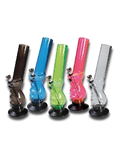 Bong Acryl Joystick Bleu 26cm