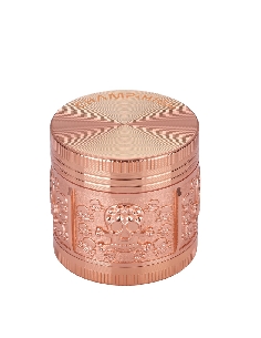 Grinder 4 Parties CH Skull and Dollar Copper 40mm