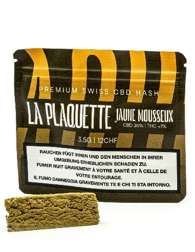 La Plaquette Jaune Mousseux 3.5g