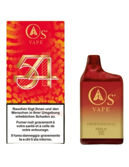 O's Vape Studio 54 10'000 Sel de Nicotine 20mg/ml