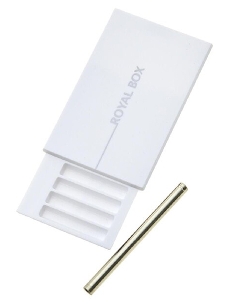 Royal Box Snuff Box Blanche avec Tube