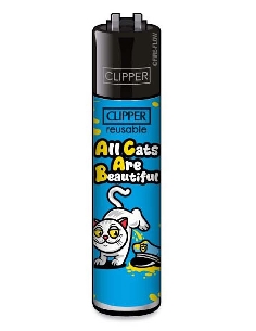 Clipper Mix Slogan 7 All Cats Are Beautifull