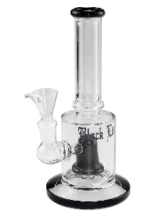 Bong Black Leaf Percolateur Douche Noir 21cm